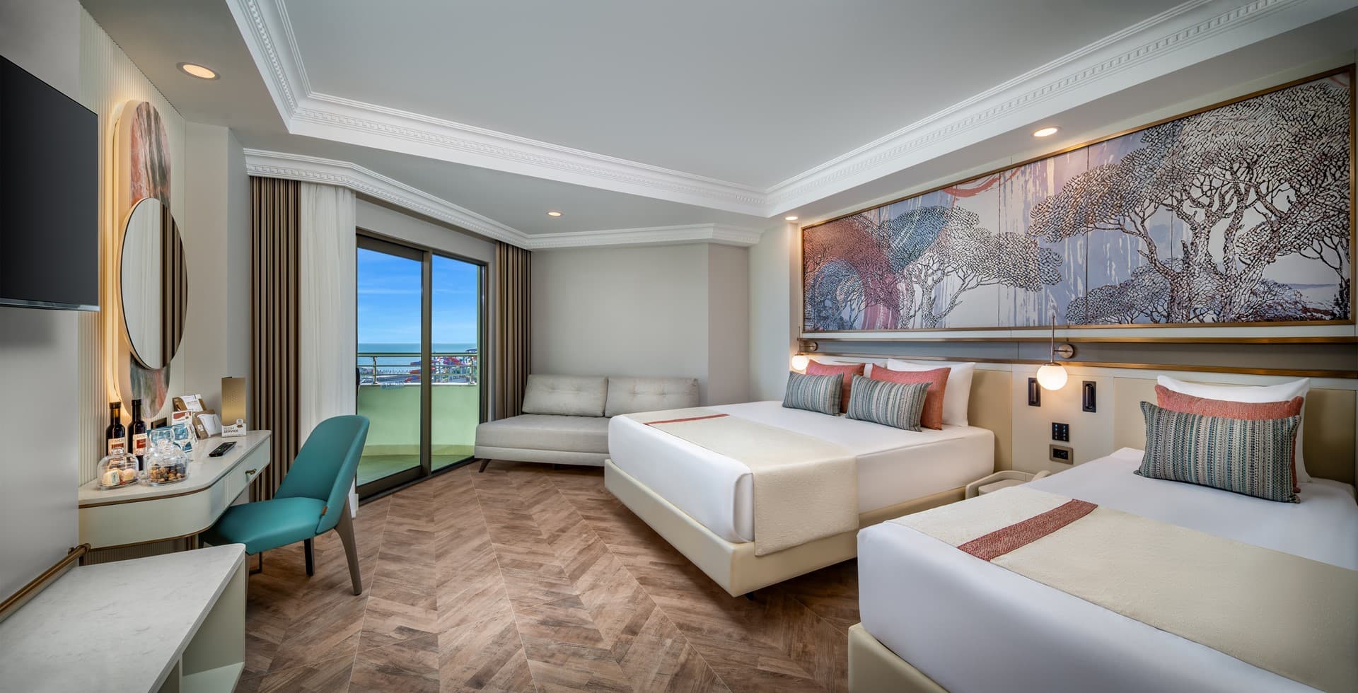 Standard Room, Direct Sea View at Delphin Palace