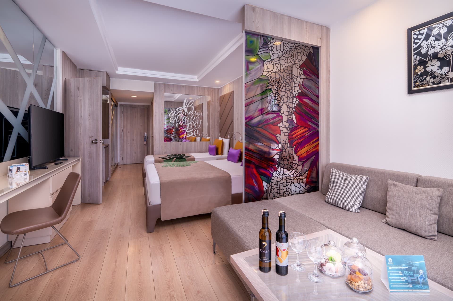 Be Trendy Connection Room at Delphin Be Grand Resort — view 2