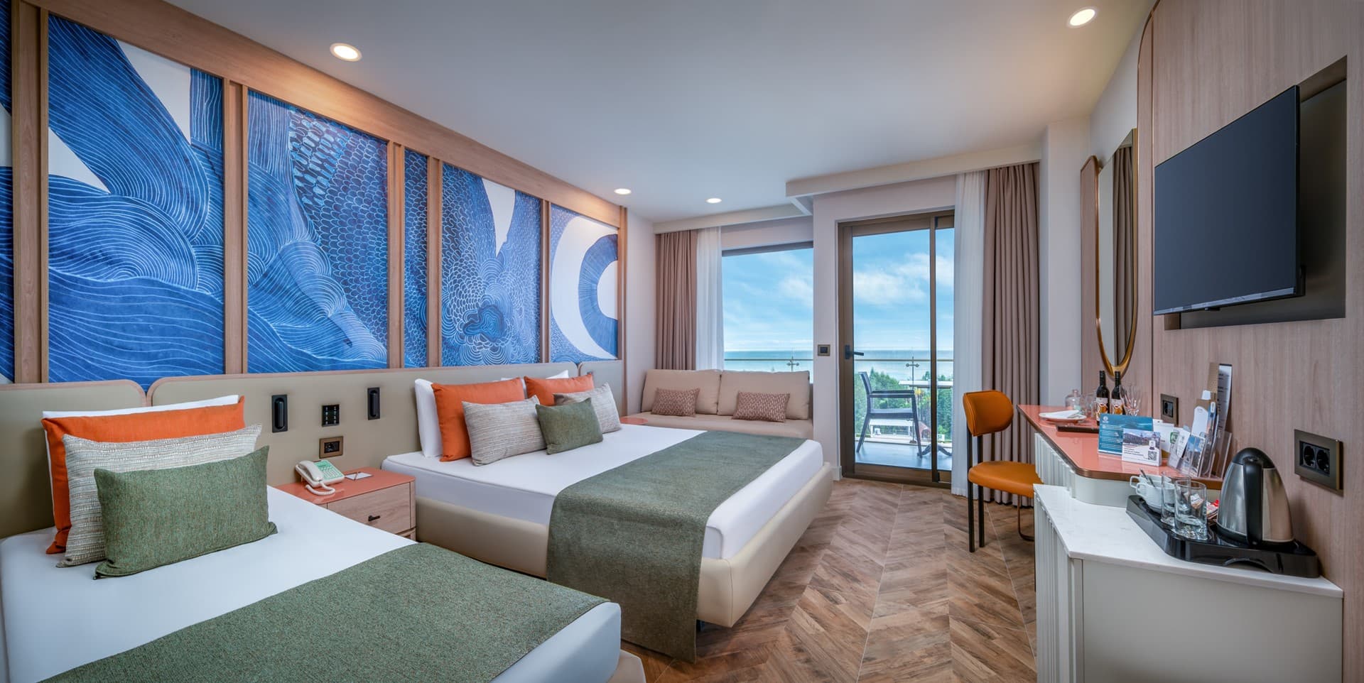 Standard Room, Direct Sea View at Delphin Diva