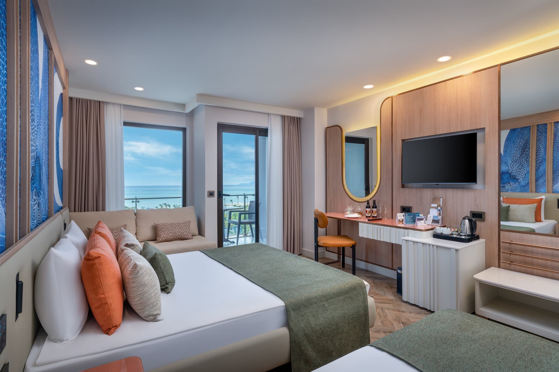 Standard Room, Direct Sea View at Delphin Diva — view 2