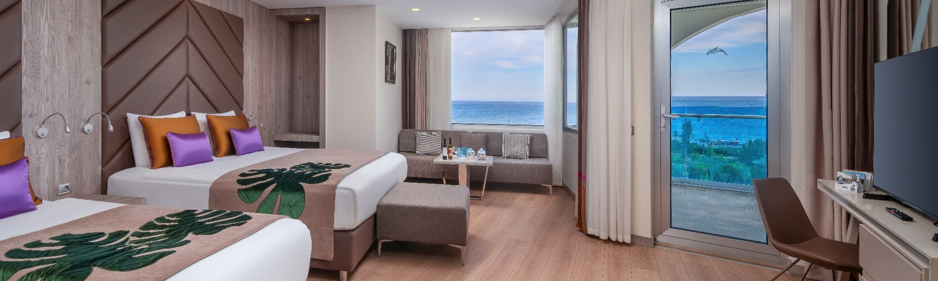 Rooms at Delphin Be Grand Resort