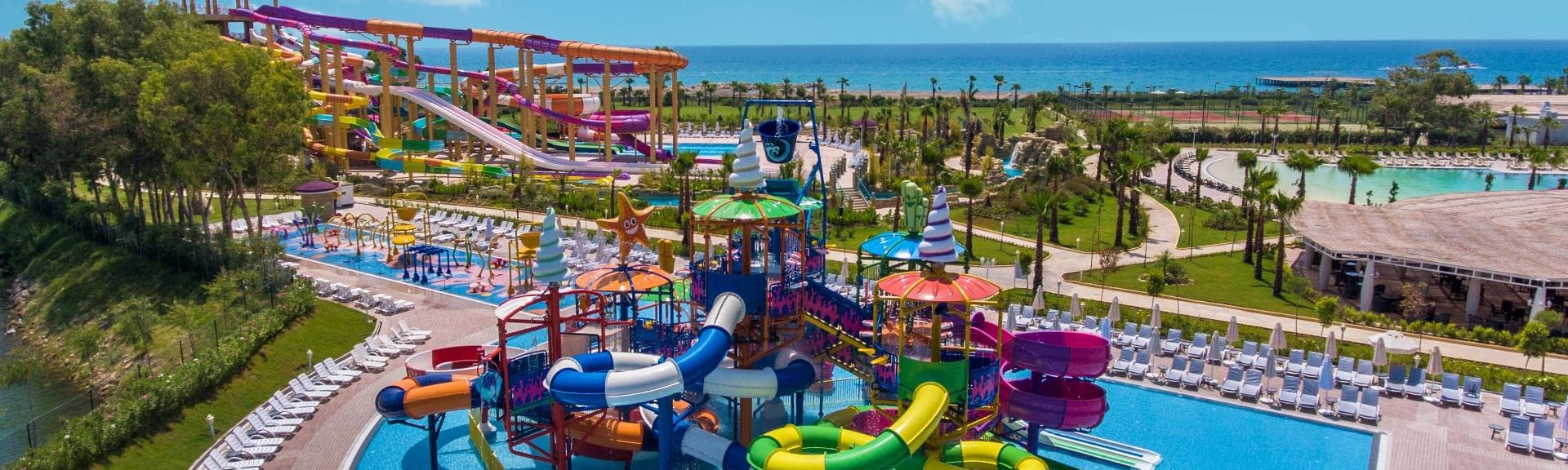 Pools and experiences at Delphin Be Grand Resort