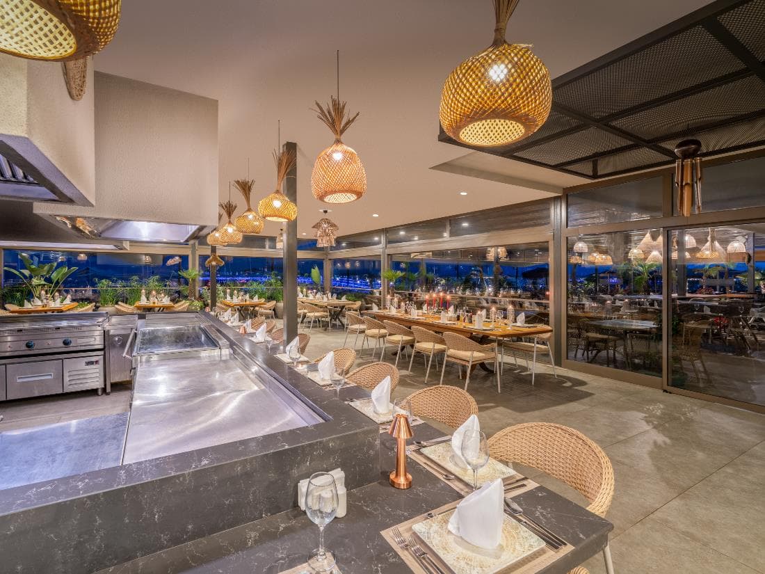 Teppanyaki restaurant
