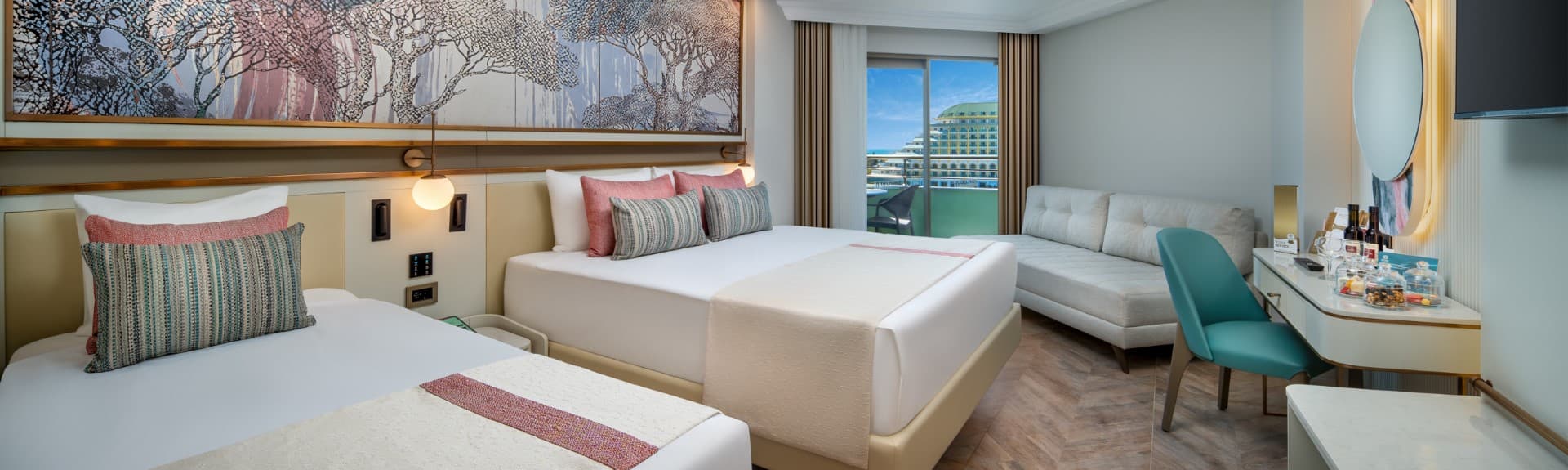 Standard Room, Side Sea View at Delphin Palace