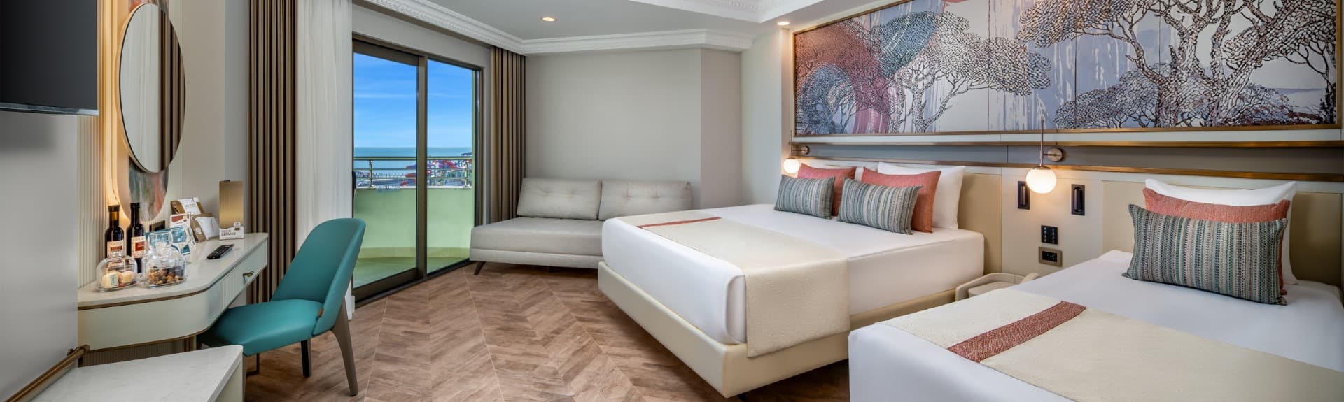 Standard Room, Direct Sea View at Delphin Palace