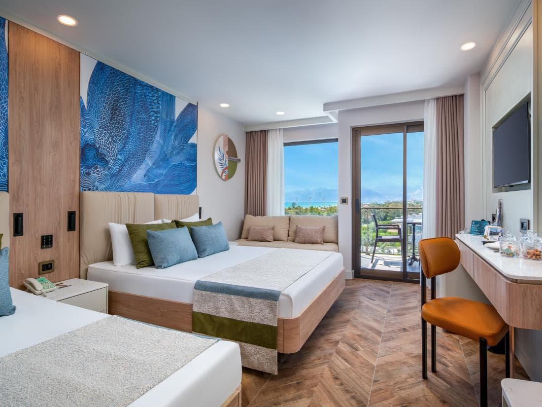 Standard Room, Side Sea View at Delphin Diva