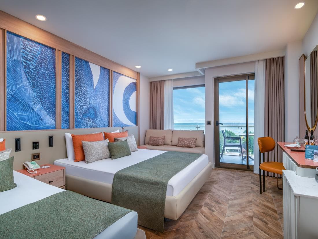 Standard Room, Direct Sea View at Delphin Diva