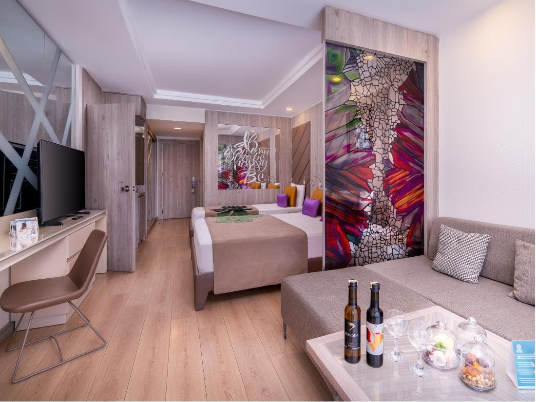 Be Trendy Connection Room at Delphin Be Grand Resort