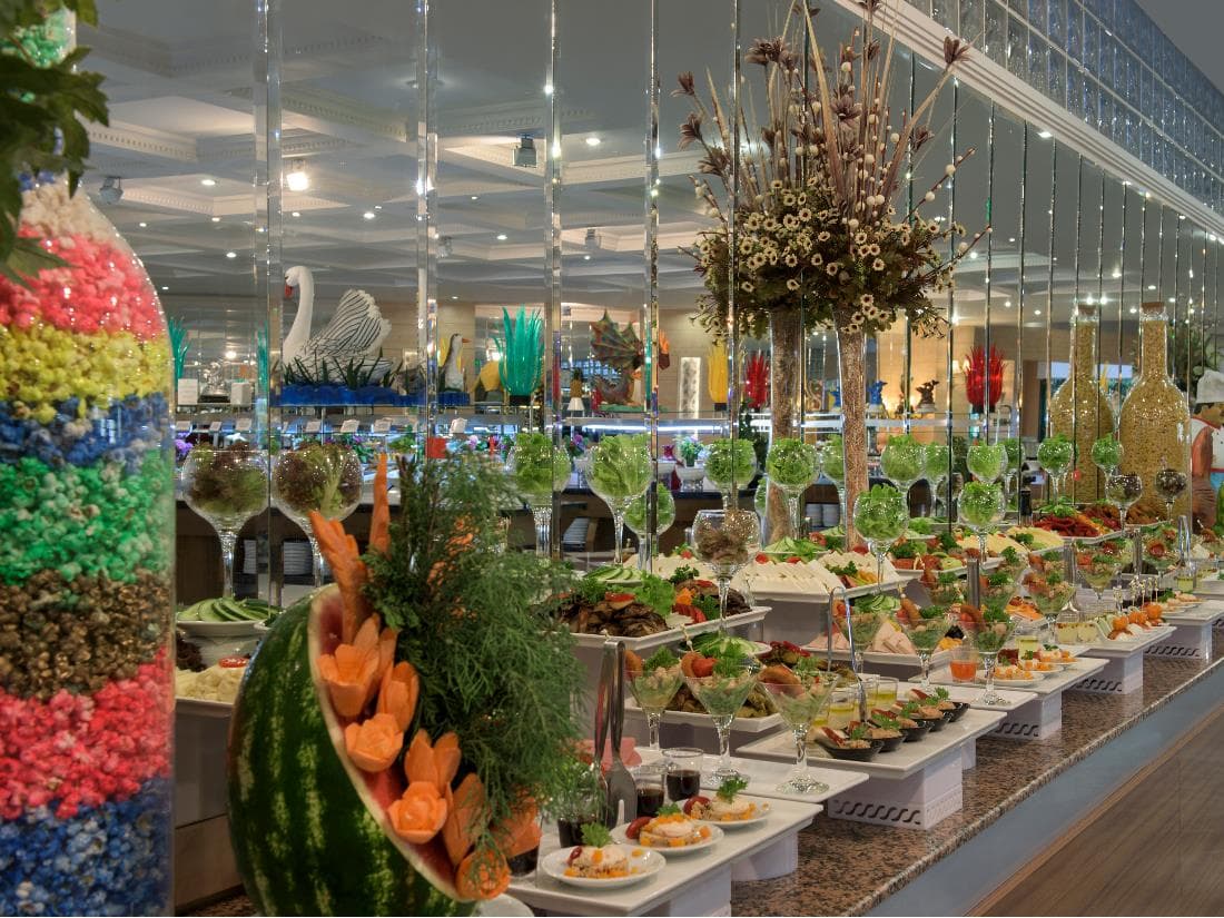 The Main Restaurant at Delphin Deluxe