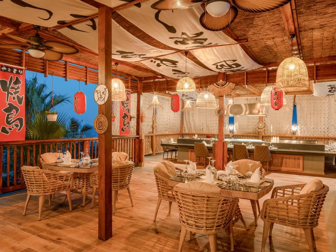 Teppanyaki restaurant